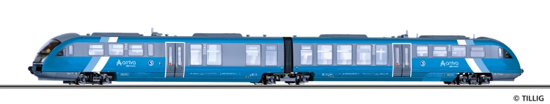 Tillig 04888 - TT - Triebwagen BR 642, Arriva Vlaky, Ep. VI